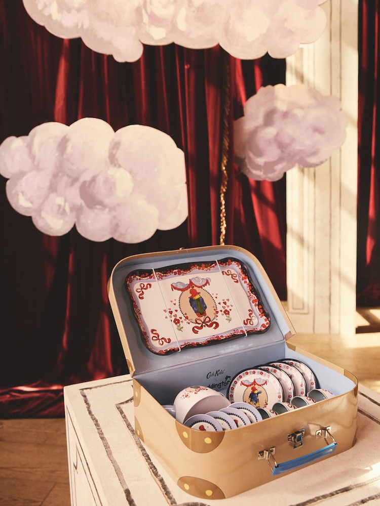 Cath Kidston Blue/Brown Paddington Childrens Play Tea Set - Image 1 of 6