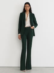Verde oscuro - Americana de traje de corte sartorial de botonadura sencilla Gabi de Reiss - Imagen 3 de 9