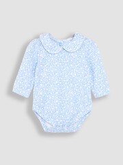 JoJo Maman Bébé Cream 2-Pack Bodysuits - Image 2 of 5