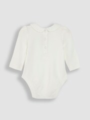 JoJo Maman Bébé Cream 2-Pack Bodysuits - Image 5 of 5