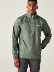 Regatta Green Lyle IV Packaway Waterproof Jacket - Image 1 of 9