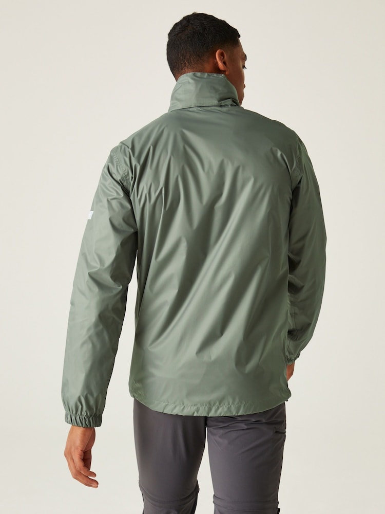 Regatta Green Lyle IV Packaway Waterproof Jacket - Image 2 of 9
