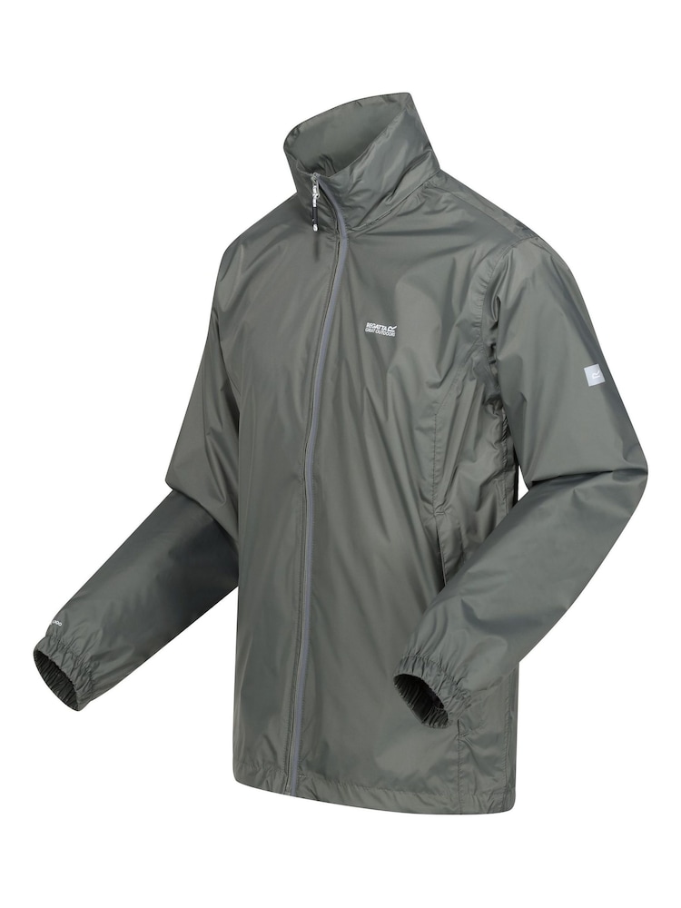 Regatta Green Lyle IV Packaway Waterproof Jacket - Image 9 of 9