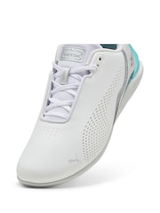 Puma White Kids Mercedes-AMG Petronas Formula 1 Drift Cat Decima Unisex Motorsport Shoes - Image 5 of 6