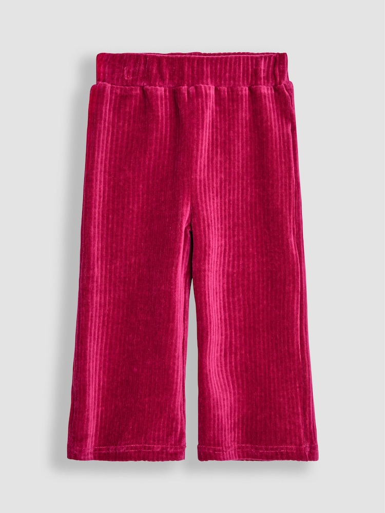 Jojo Maman Bébé 2-Pack rebrasti žamet Velur Flare pajkice - Slika 2 iz 5