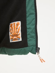 FatFace Milo Green Hooded Padded Jacket - Image 6 of 6