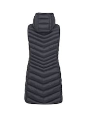 Mountain Warehouse Black Womens Florence Long Padded Gilet - Image 5 of 5