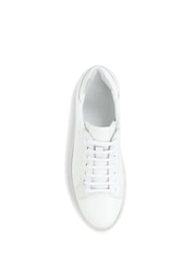 Jones Bootmaker Mens Simon Leather Trainers - Image 5 of 6