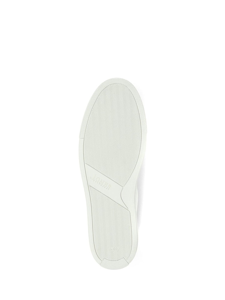 Jones Bootmaker Mens Simon Leather Trainers - Image 6 of 6