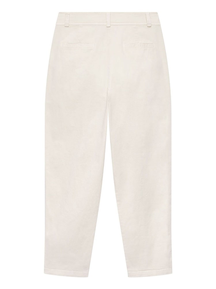 Mint Velvet Cream Tapered Chinos - Image 4 of 4