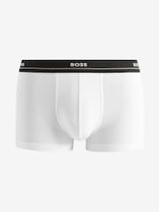 BOSS Blue Logo Waistband Stretch Cotton Trunks 5 Pack - Image 3 of 6
