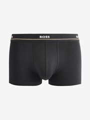 BOSS Blue Logo Waistband Stretch Cotton Trunks 5 Pack - Image 6 of 6