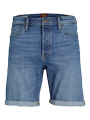 modra - Jack & Jones kratke hlače sproščenega kroja - Slika 1 iz 2