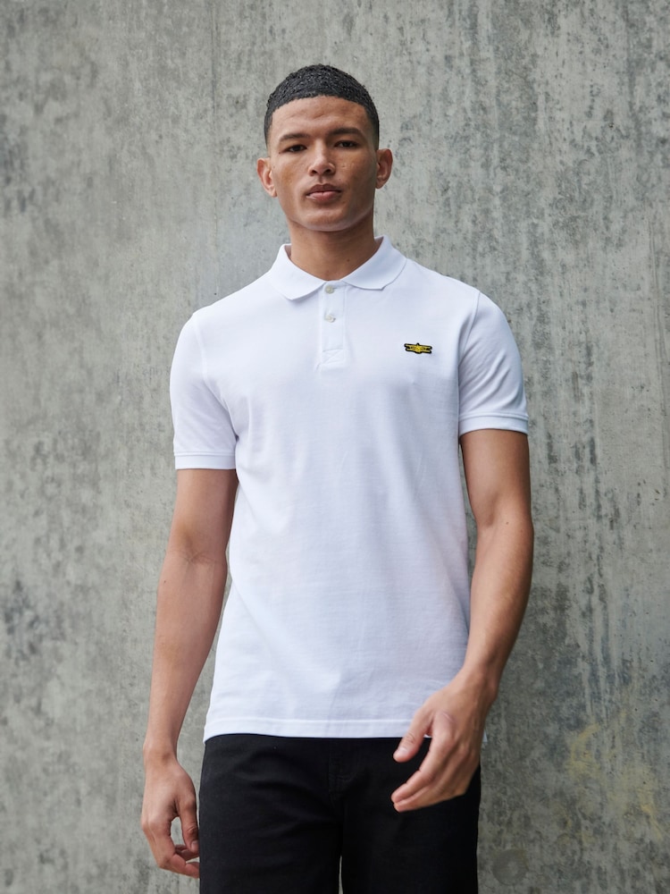 Flyers Mens Classic Fit 100% Cotton Polo Shirt - Image 1 of 9 Flyers Mens Classic Fit 100% Cotton Polo Shirt - Image 1 of 9