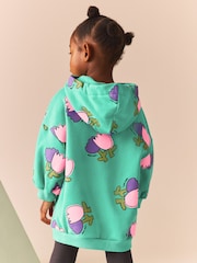 Green Hooded Sweat Dress (3mths-7yrs) - Image 3 of 7