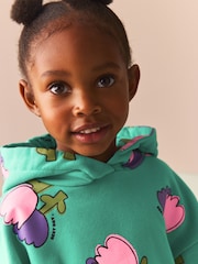 Green Hooded Sweat Dress (3mths-7yrs) - Image 4 of 7