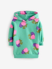 Green Hooded Sweat Dress (3mths-7yrs) - Image 5 of 7