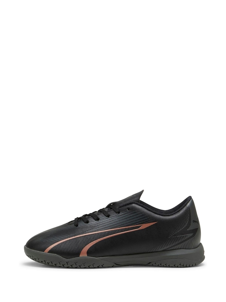 Puma Black Unisex Kids Ultra Play It Football Boots - Image 2 of 5