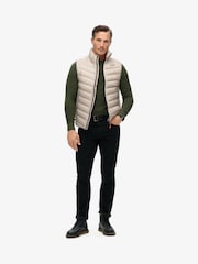 Superdry Nude Non Hooded Fuji Padded Gilet - Image 3 of 7