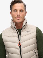 Superdry Nude Non Hooded Fuji Padded Gilet - Image 4 of 7