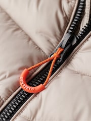 Superdry Nude Non Hooded Fuji Padded Gilet - Image 6 of 7