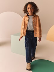 Sand Denim Shacket (3-16yrs) - Image 2 of 10