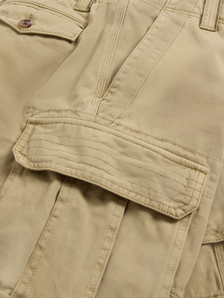 White Stuff Natural Halsall 100% Cotton Cargo Shorts - Image 8 of 8 White Stuff Natural Halsall 100% Cotton Cargo Shorts - Image 8 of 8