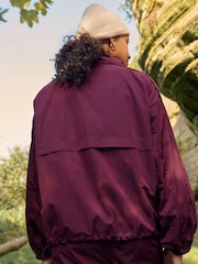 Burgundy Red Active Track Jacket - Image 5 of 7