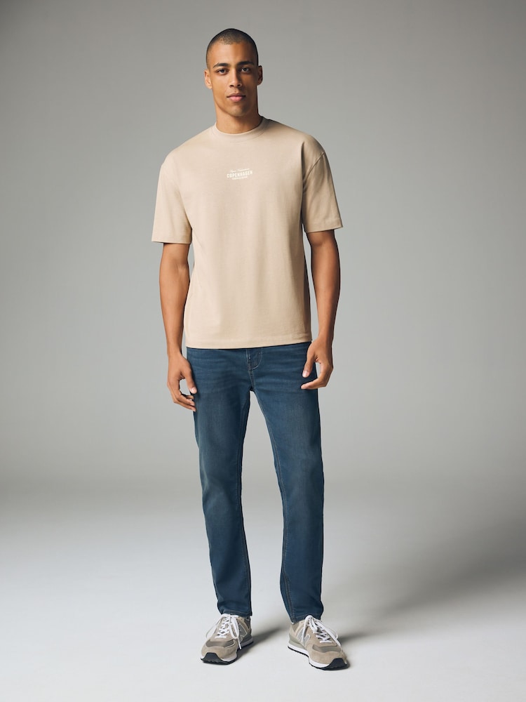 Blue Mid Vintage Slim Fit Comfort Stretch Jeans - Image 2 of 12