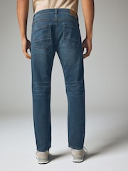 Blue Mid Vintage Slim Fit Comfort Stretch Jeans - Image 3 of 12
