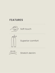 Blue Mid Vintage Slim Fit Comfort Stretch Jeans - Image 4 of 12