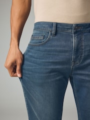 Blue Mid Vintage Slim Fit Comfort Stretch Jeans - Image 5 of 12