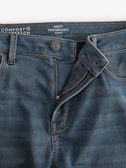 Blue Mid Vintage Slim Fit Comfort Stretch Jeans - Image 9 of 12