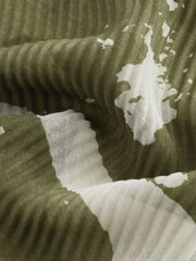 Green/White Lightweight Scarf - Image 5 of 6