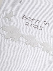 JoJo Maman Bébé Born in 2025 Reversible Jersey Shawl - Image 3 of 5