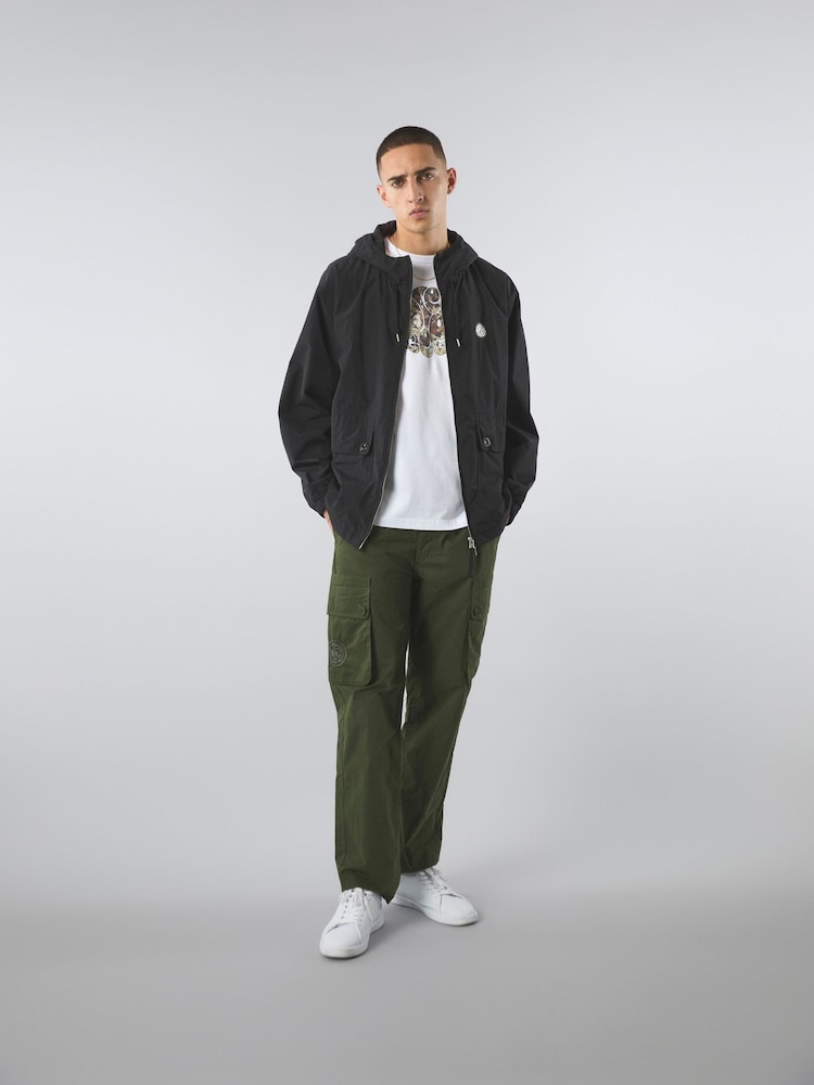 Pretty Green Hooded Zip Up Jacket - Image 1 of 3