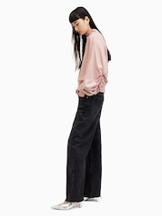AllSaints Pink Dana Sweat Top - Image 4 of 6