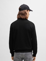 BOSS Black Kanovano Box Logo Cashmere Blend Jumper - Image 5 of 6