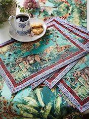Joe Browns Green Serene Setting Placemats 4 Pack - Image 1 of 4
