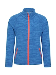 Azul - Mountain Warehouse Kids Snowdonia Quick Drying Fleece - Imagen 1 de 5