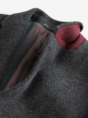 Charcoal Grey Signature Soft Touch Wool Rich Epsom Coat - Image 11 of 11