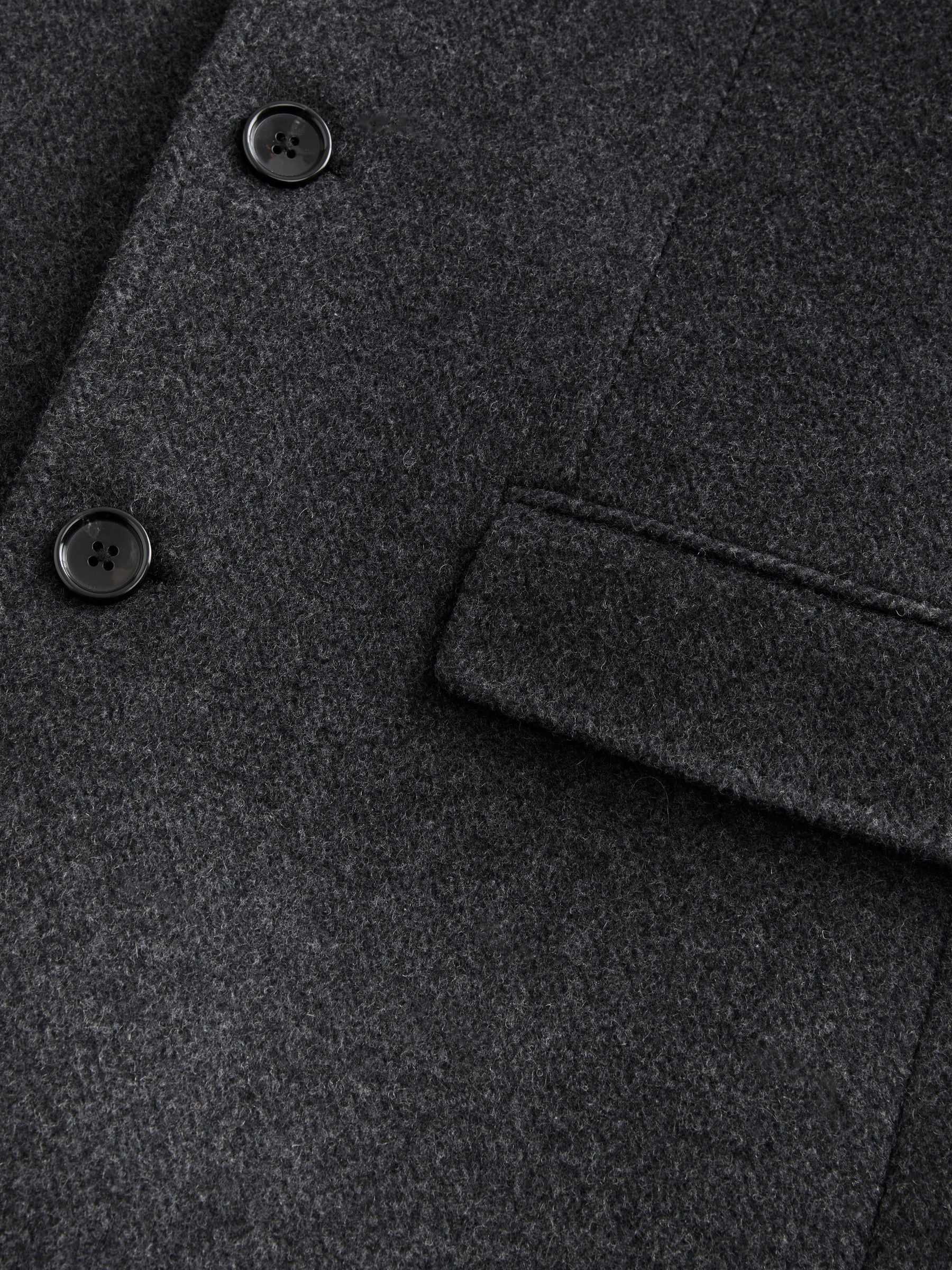 Buy Charcoal Grey Signature Soft Touch Wool Rich Epsom Coat