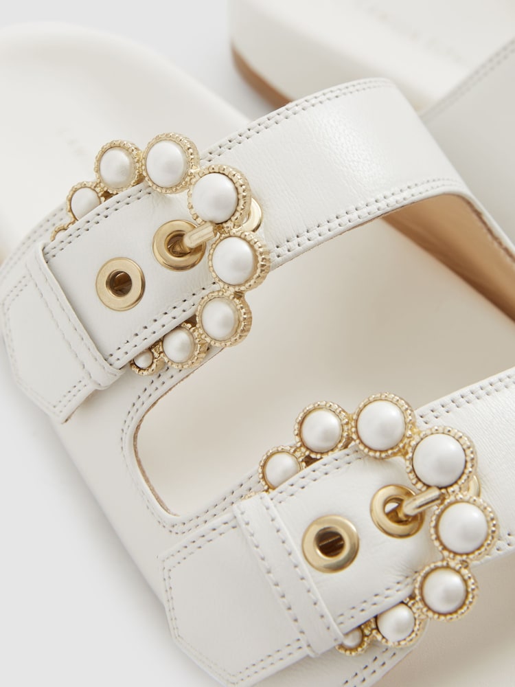 Leather Buckle Sliders - Image 4 of 4