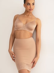 Pour Moi Nude Effortless Tummy Control Half Slip Shapewear - Image 1 of 4
