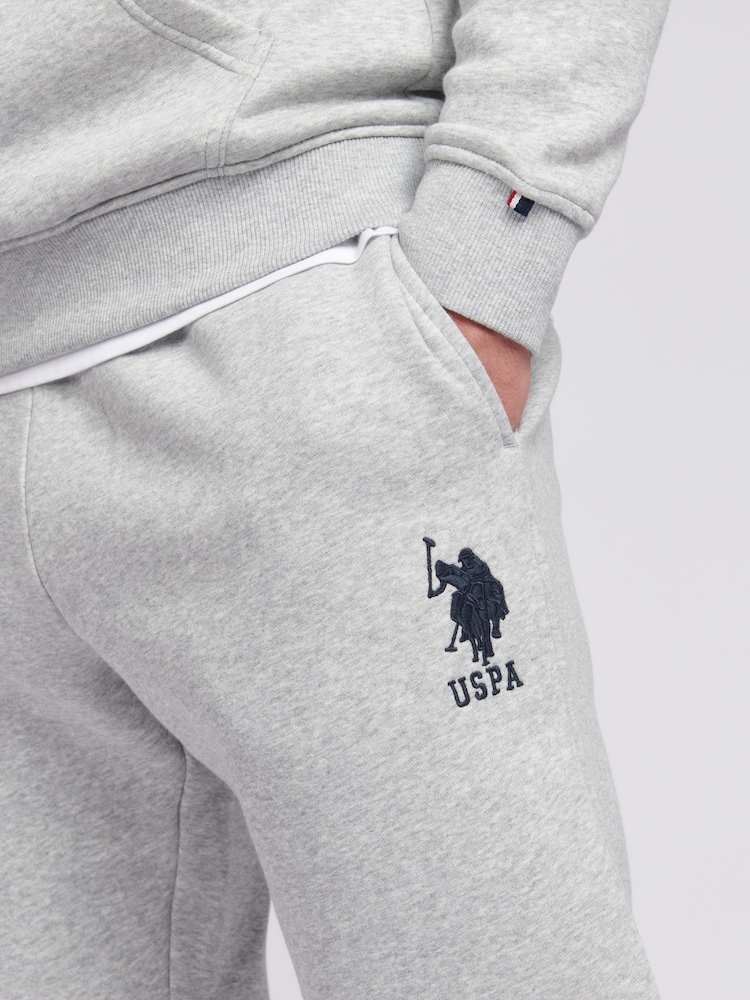 Gris - U.S. Polo Assn. Mens Classic Fit Player 3 Joggers - Imagen 2 de 7 Gris - U.S. Polo Assn. Mens Classic Fit Player 3 Joggers - Imagen 2 de 7