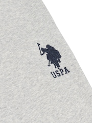 U.S. Polo Assn. Grey Mens Classic Fit Player 3 Joggers - Image 6 of 7
