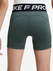 Nike Vintage Green 3 Inch Dri-FIT Pro Shorts - Image 2 of 4