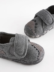 رمادي ديناصور - نعال دائرية حول باطن القدم إغلاق باللمس - Image 5 of 6