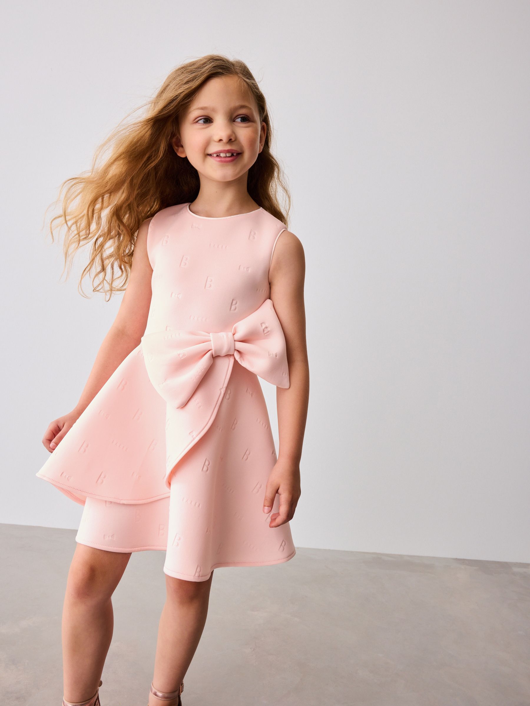 Ted baker pink bow dress top