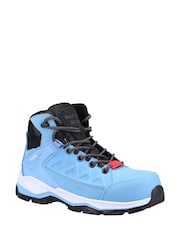 Hard Yakka Blue Atomic PR Hybrid Side Zip Safety Boots - Image 2 of 4